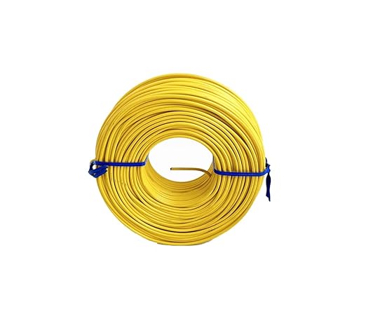 23-265 230ft. 16 Gauge Reinforcement Coil Yellow PVC Coated Tie Wire