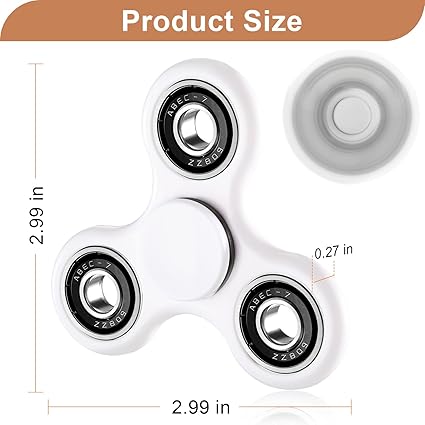 SCIONE Fidget Spinner Toy 1 Pack, Cool Fidget Spinners for Kids Adults, Sensory Fidgets Toys Anxiety Relief for ADHD Autism Easter Birthday Gifts Classroom Prizes for Boys Girls
