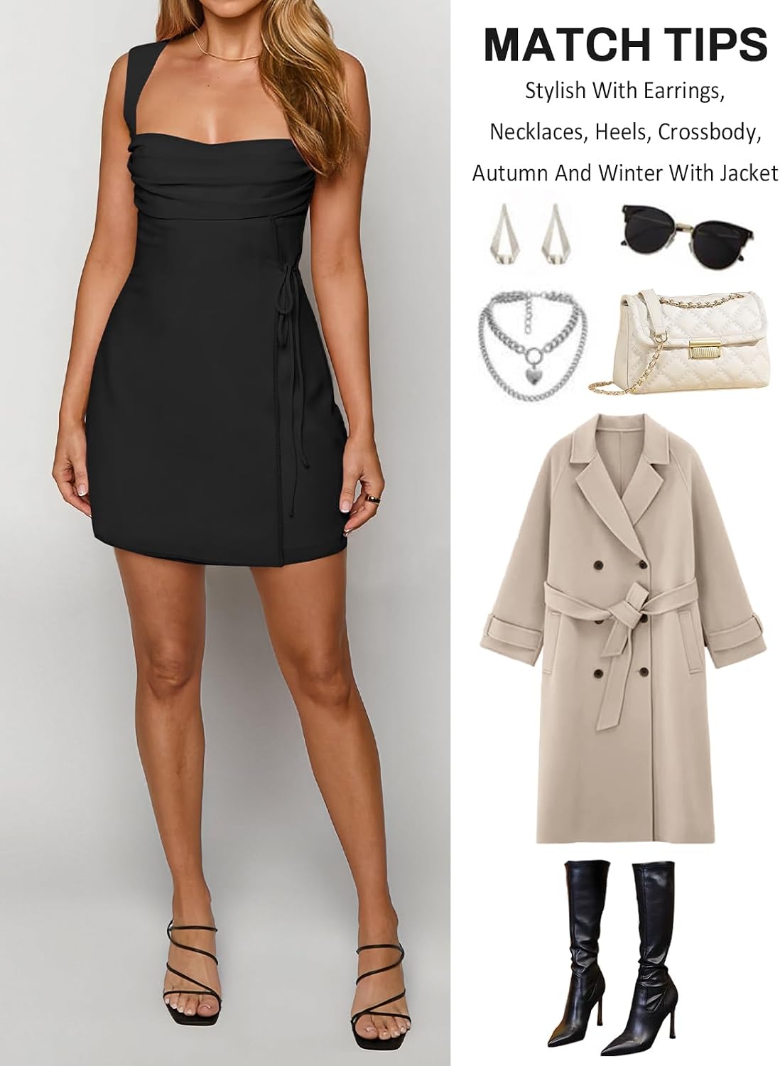 Sleeveless midi dress with ruched mesh, square neckline, and fitted silhouette for a night out or special occasion.