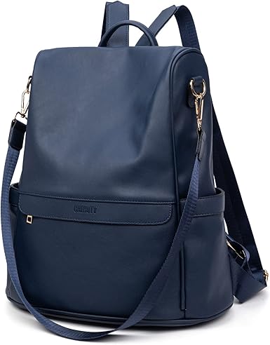 CHERUTY Women Backpack Purse PU Leather Anti-theft Casual Shoulder Bag Fashion Ladies Satchel Bags