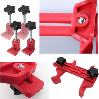 5PCS Car Dual Cam Clamp Camshaft Kit - Anti Slip Locking Timing Tool Kit for SingleTwinQuad Camshaft Clamp Engine - Universal Car Accessories Cam Bearing Tool