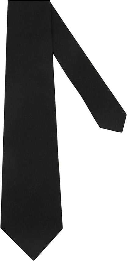 Mens Slim Width Color Linen Neckties - Standard and Extra Long Tie