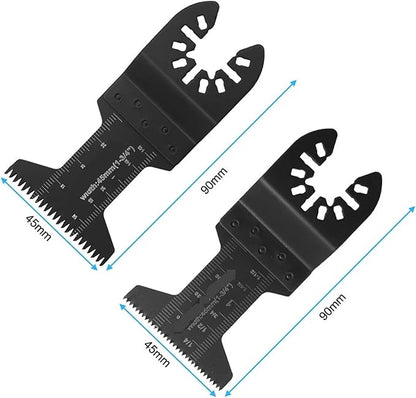 Oscillating Saw Blades 12Pcs Oscillating Multitool Blade Quick Release Saw Blade Fine Coarse Tooth(2Pcs)