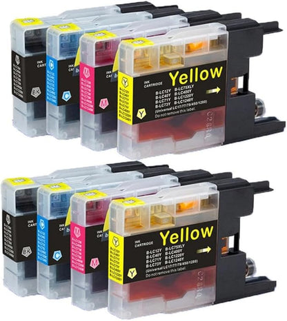 Compatible with Ink LC1280 LC1240 LC1220 MFC-J280W MFC-J425W MFC-J430W MFC-J435W MFC-J5910DW MFC-J6510DW DCP-J925DW(1M)