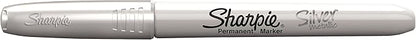 Sharpie Fine Point Metallic Permanent Marker - Silver, Pack of 1