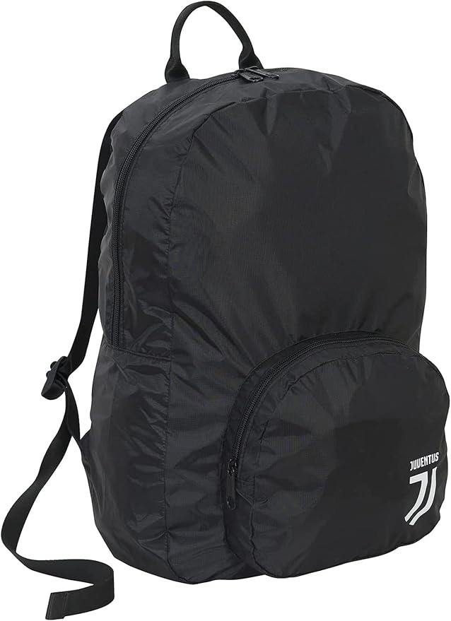 Juventus Soft Backpack - Rules with Logo, BlackWhite, Moderno