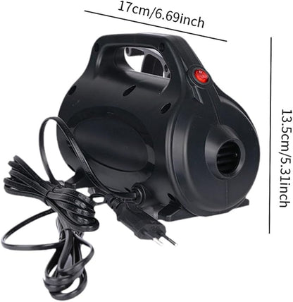 Electric Air Pump Inflator Deflator Pump Inflate and Deflate Air Pump for Exercise Ball Boat Swimming Rings Pool Float