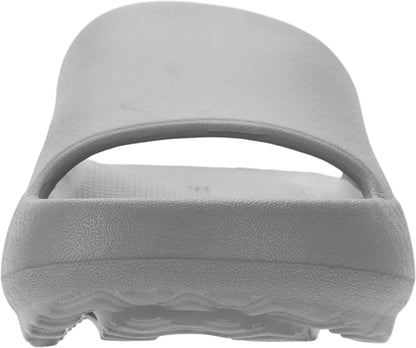 BRONAX Arch Support Slides for Women and Mens | Cushioned Thick Sole Pain Relief Slippers