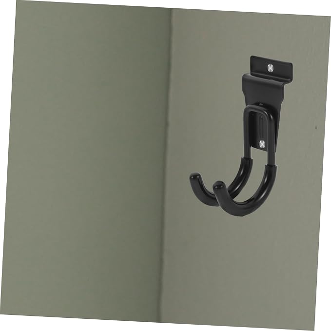2pcs Metal Hooks Wall Mount Hanging Hooks Storage Heavy Duty Hanger for Bike