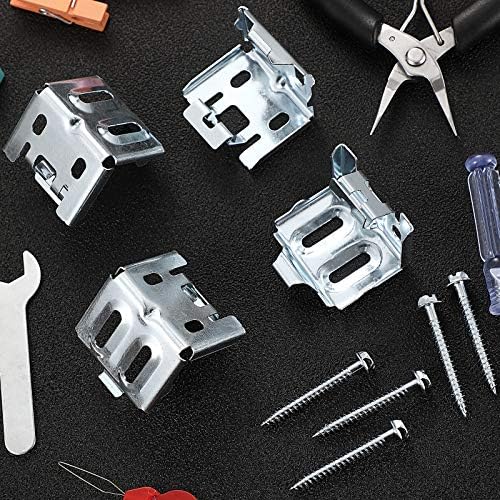 Jetec 3 Pieces Mini Blind Brackets Bracket for Window Blinds, with Screws