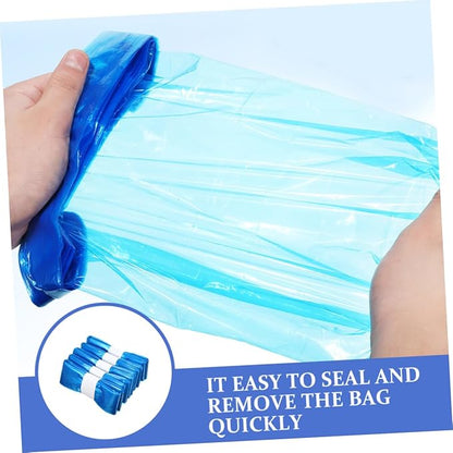 Small Garbage Bags for Diaper Pail 10 Pack Odor Proof Reusable Liners Leak Proof Diaper Disposal Bags Easy to Use