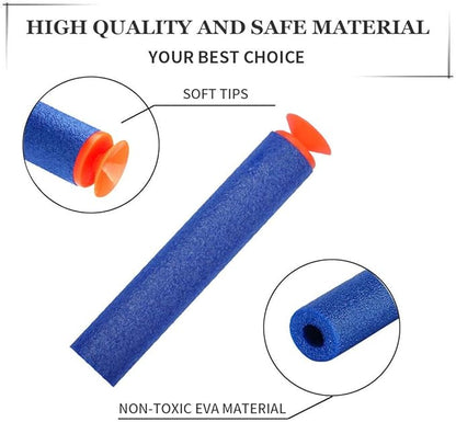 Refill Darts Universal Suction Dart Foam Bullet 100-Dart Refill Pack for Nerf N-Strike Elite Series Blasters Toy Gun