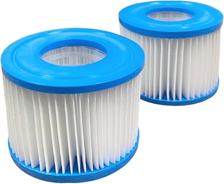 Filter Cartridge VI Size for Inflatable Hot Tub and Spa Models-2 Pack