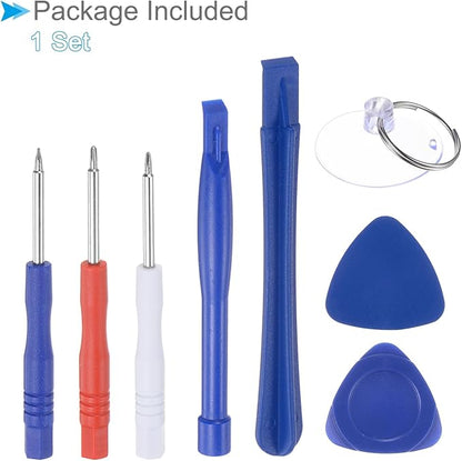 Electronics Repair Kit, 8.8cm Length Screwdriver, Magnetic Precision Screwdriver Opening Pry Tool - (Applications: for Watches Repair), 8-Pieces
