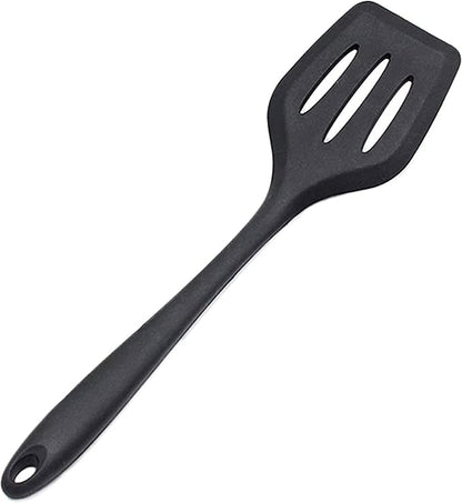 1 Silicone Turner Slotted Heat Resistant Kitchen Non Stick Utensil Spatula 12"