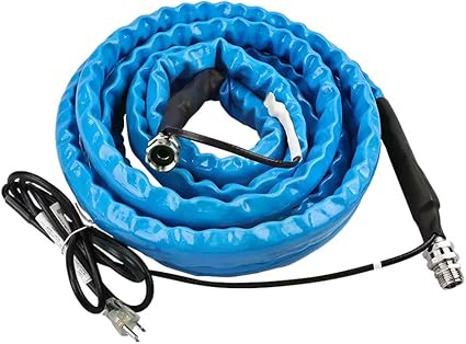 58" Heated Water Hose - 50 ft - Freeze Protection for RVs, Campers  Livestock - Durable, Safe for Drinking Water, Works Down to -40F
