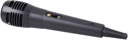 Floralby Handheld 6.5mm Wired Uni-Directional Dynamic Karaoke Microphone with Audio Cable - Black