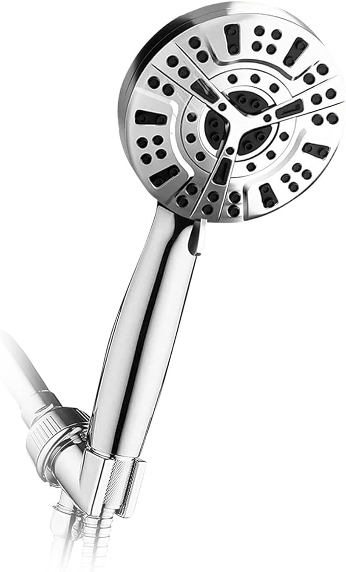 Handheld Shower Head High Pressure Handheld Shower Sprayer 10 Spray Modes Multifunctional Shower Head Easy to Clean Showerhead Filter Shower Head For Bathroom Tub Hotel