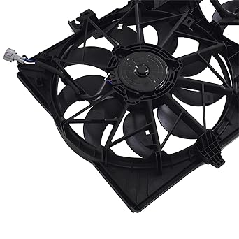 Dual Radiator Condenser Cooling Fan Replacement for Nissan Rogue 2014-2018 Replacement for X-Trail 2015-2017