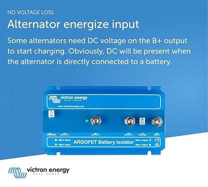 Victron Energy Argofet Battery Isolators 200-2AC (2 Batteries 200 amp)