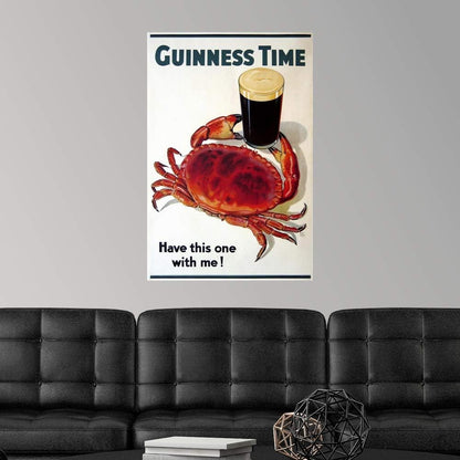 Guinness Time Unframed Poster Print 24" x 36"