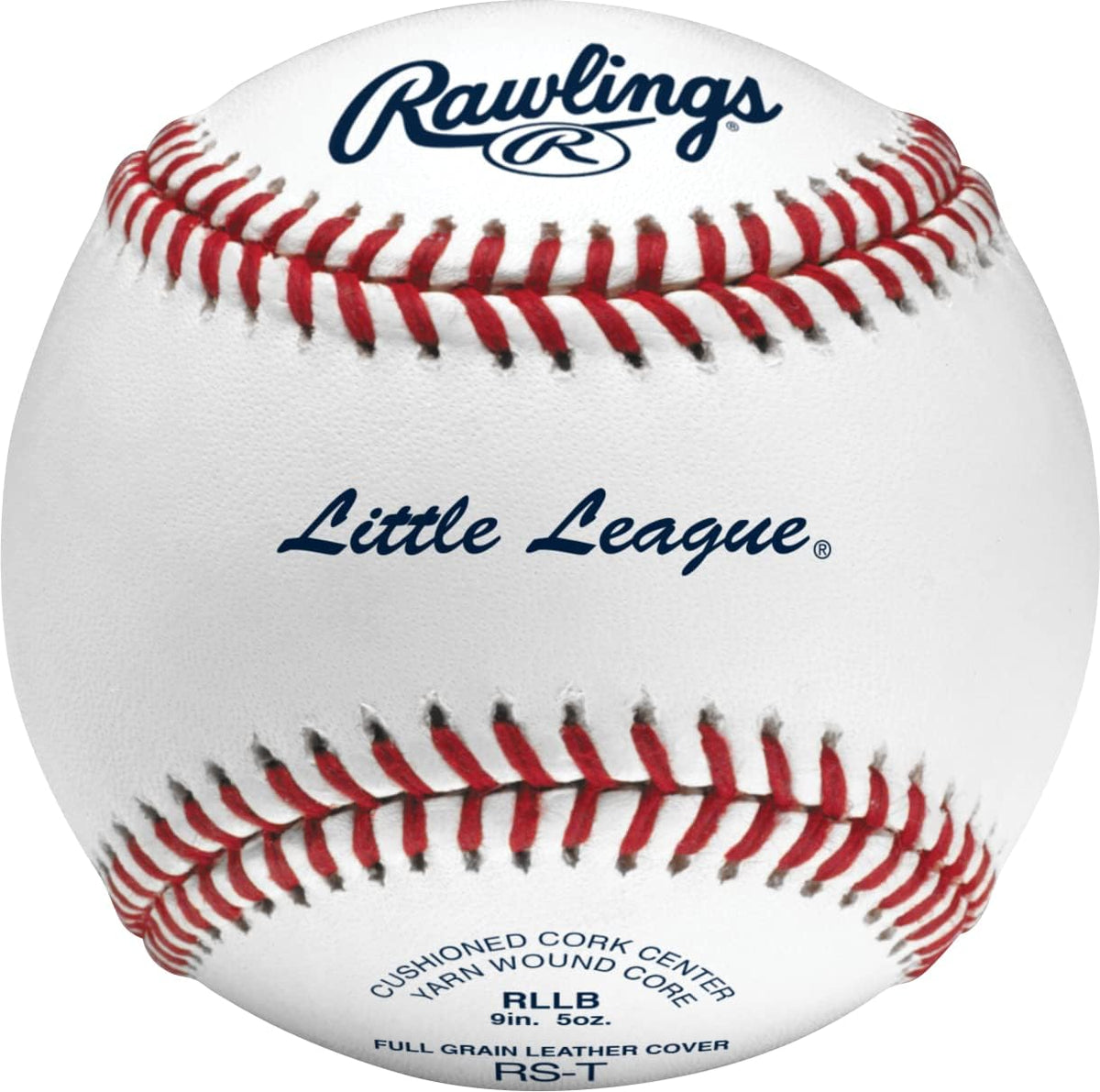 Rawlings | LITTLE LEAGUE Tournament Grade Baseballs | Leather Cover | RLLB | Ages 14U | Game/Practice Use | 4 Count