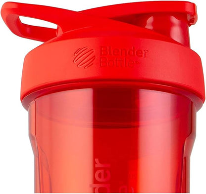 BlenderBottle Strada Shaker Cup Perfect for Protein Shakes and Pre Workout, 28-Ounce, White