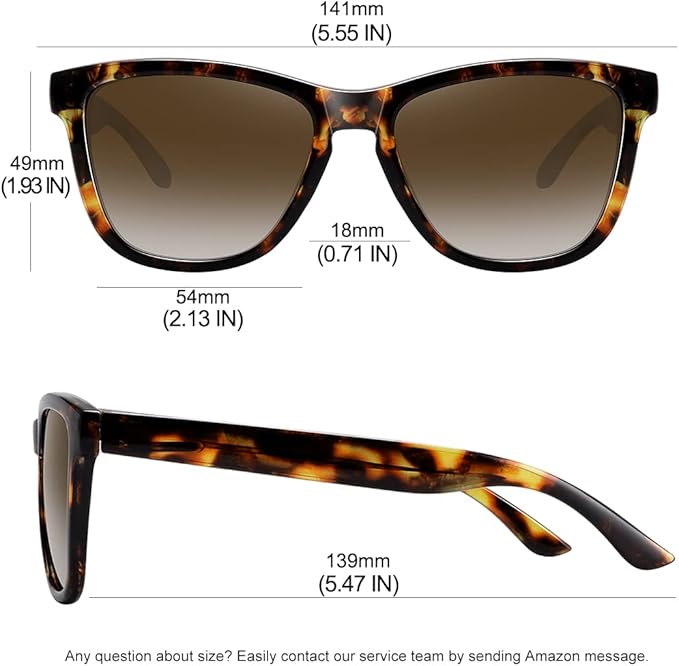 MEETSUN Polarized Sunglasses for Women Men Trendy Classic Retro Designer Style