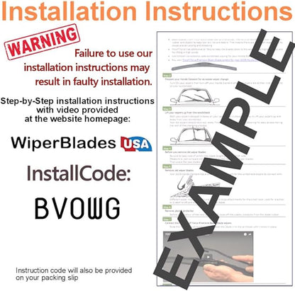 Beam Blade Wipers Set for 2009 Toyota Tacoma Replacement Set - WiperBladesUSA Gold Beam Wiper Blades Wipers Set