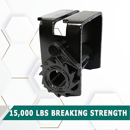 Boxer Heavy Duty Double L Track Winch for Flatbed Trailer  Steel Winch Tie Down Double L Track