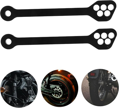 PRETYZOOM Motorcycle Rear Drop Lowering Shock Absorber Compatible Adjust Rear Suspension Metal Construction Comfortable Ride