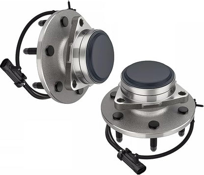 MOSTPLUS Wheel Bearing Hub Front Wheel Hub and Bearing Assembly 515054X2 Compatible for 2WD Chevy GMC RWD with ABS 6 Lug (Set of 2)