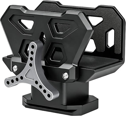 Arca Swiss Saddle Tripod Mount for Hunting Lightweight Tripod Clamp with Arca Quick Release Dovetail Universal Gun Clamp for Shooting Target Practice Outdoors