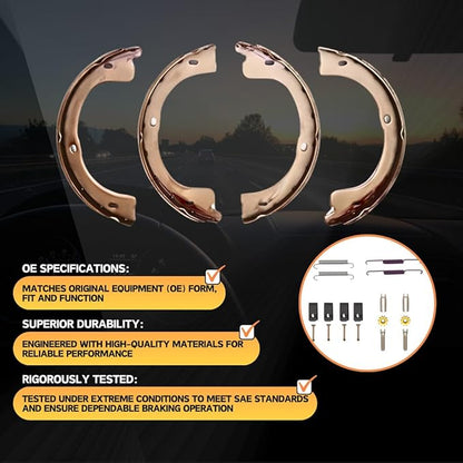 Front Disc Brake Hardware Kit 1PC Compatible with GS300 2006 Compatible with IS250 2012 2013 2014 2015 2009 2010 2011