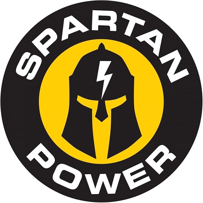 Spartan Power 2 Foot 40 AWG Black SpartanFlex Battery Cable with 38" Ring Terminals