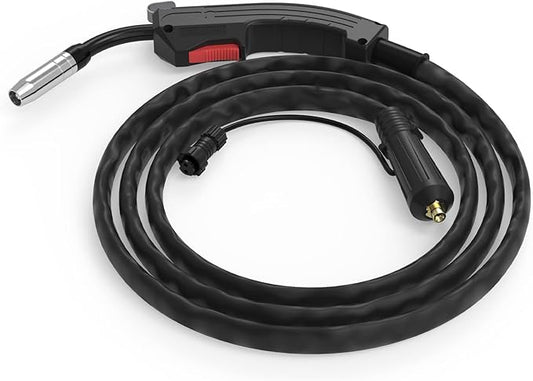 TOOLIOM MIG Welding Gun Torch Stinger 120Amp 8ft(2.4m) Euro Connector for TL-135M