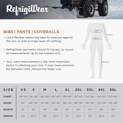 RefrigiWear Iron-Tuff Insulated Coveralls with Hood, -50F Comfort Rating