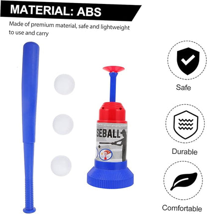 1set Baseball Training Set for Boys and Girls Automatic Baseball Launcher Bat Improve Batting Skills Safe Fun for Boys Girls