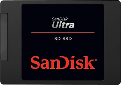 SanDisk Ultra 3D NAND 1TB Internal SSD - SATA III 6 Gbs, 2.5 Inch 7 mm, Up to 560 MBs - SDSSDH3-1T00-G26