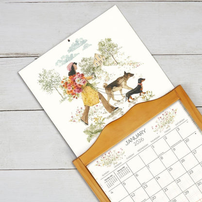 Lang, Blissful Moments 2026 Wall Calendar by Lisa Audit, 13.4'' X 12'', 12-Month Calendar with Stapled Binding