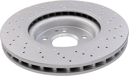 TRQ Front Brake Rotors Set Compatible with 2014-2019 Mercedes-Benz CLA250 2015-2020 GLA250