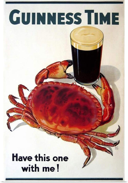 Guinness Time Unframed Poster Print 24" x 36"