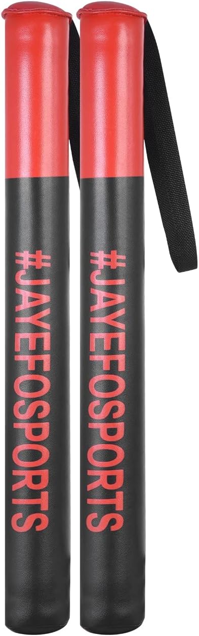 JAYEFO MMA Boxing Training Sticks (Black/RED)
