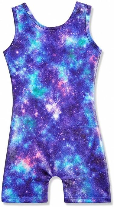 HOZIY Girls' Gymnastics Leotard with Shorts