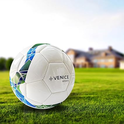 Flash Soccer Ball - Official Size 3  4  5 - Indoor  Outdoor - Kids to Adults - Gifts