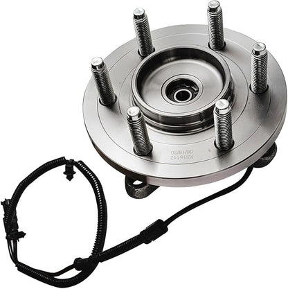 Detroit Axle - 4WD Front Wheel Bearing Hub for 11-14 Ford F-150 Expedition Lincoln Navigator, Replacement 2011 2012 2013 2014 F-150 Expedition Navigator Wheel Bearing and Hub Assembly