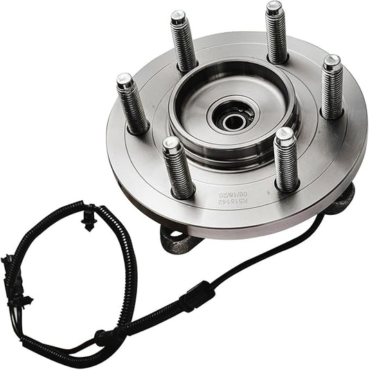 Detroit Axle - 4WD Front Wheel Bearing Hub for 11-14 Ford F-150 Expedition Lincoln Navigator, Replacement 2011 2012 2013 2014 F-150 Expedition Navigator Wheel Bearing and Hub Assembly