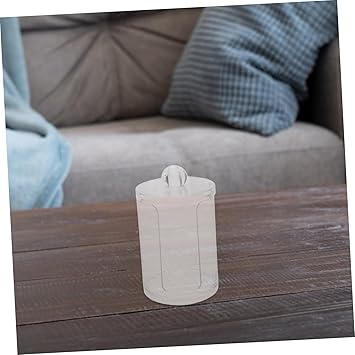 Powder Puff Storage Box Makeup Pad Organizer Makeup Sponge Clear Container with Lid Makeup Holder Blending Sponge Holder Beauty Sponge Makeup Containers Transparent Plastic