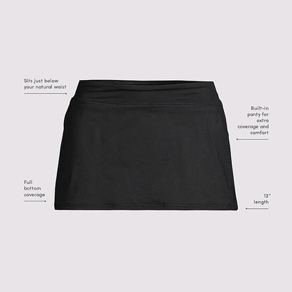 Lands' End Women's Mini Swim Skirt