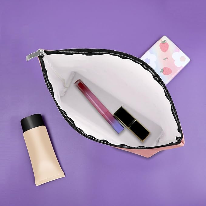 Sazuwu Gift for grandchildren's grandmother, makeup cosmetic bag, gifts for mother's day, bag, Pink